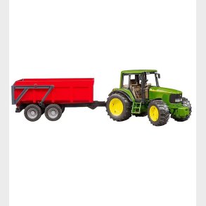 Bruder Traktor - John Deere 6920 m. Trailer - 02057
