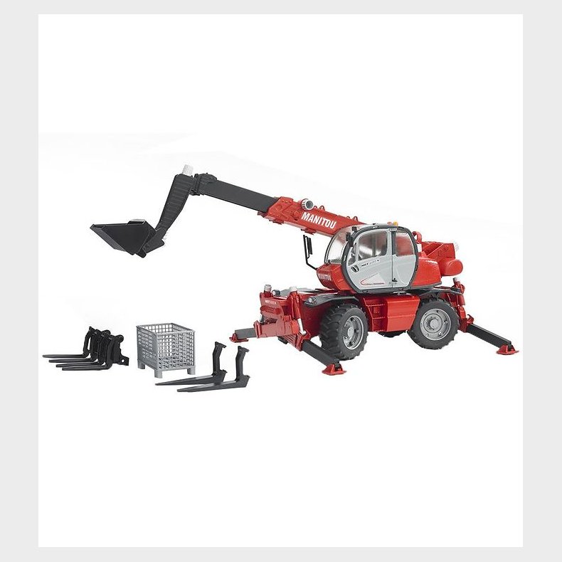Bruder Arbejdsmaskine - Manitou MRT 2150 Teleskoplsser - 02129