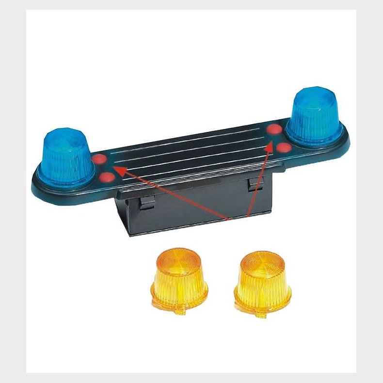 Bruder Tilbehr - Lys og Lydmodul - Lastbil - 02801