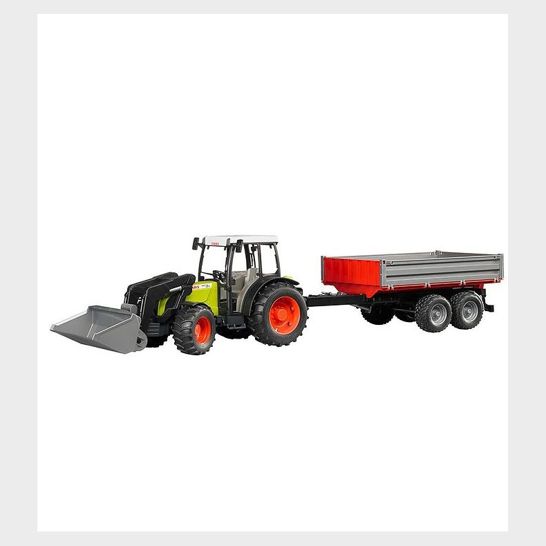 Bruder Traktor - Claas Nectis 267 F m. Frontlsser - 02112