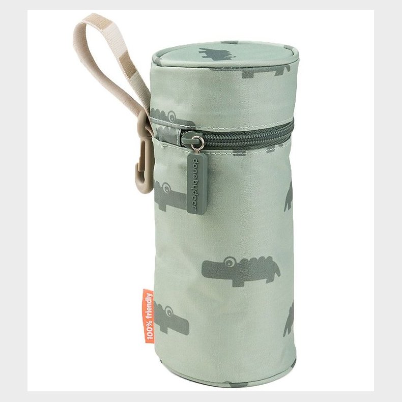 Done By Deer Flaskeholder - Isoleret - Croco Green