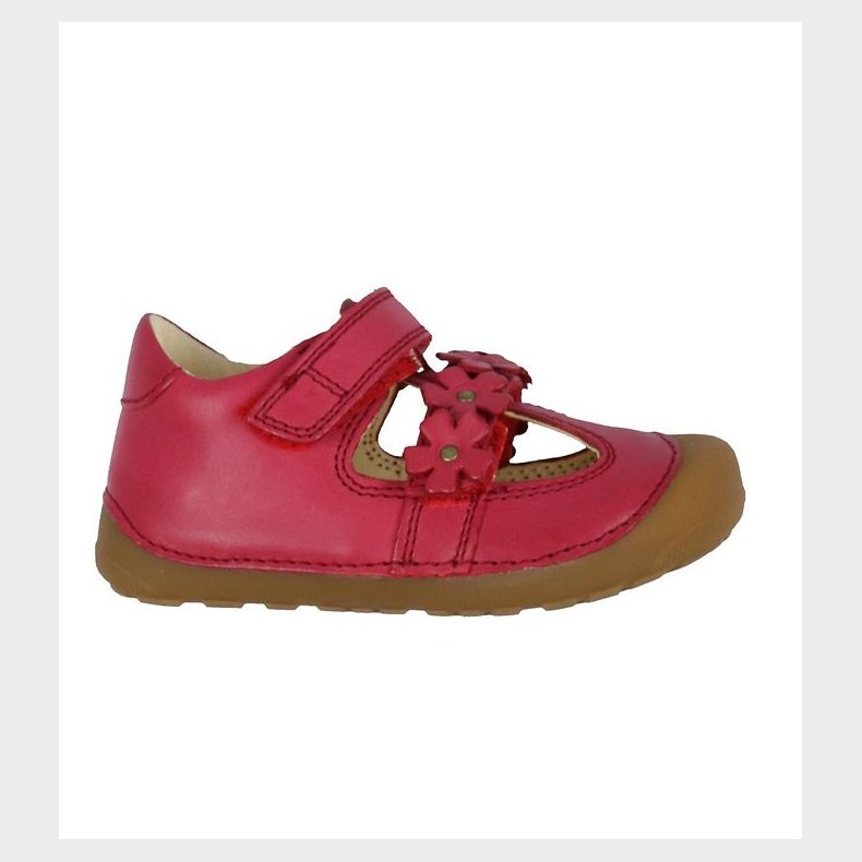 Bundgaard Begyndersandal - Petit Summer Flower - Red WS
