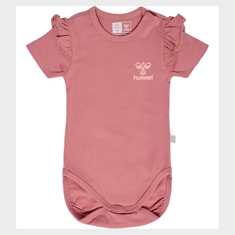Hummel Body k/ - hmlTalya Ruffle - Mesa Rose