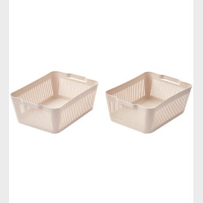 Liewood Kurv - 2-pak - Large - 39x26x14 cm - Sandy