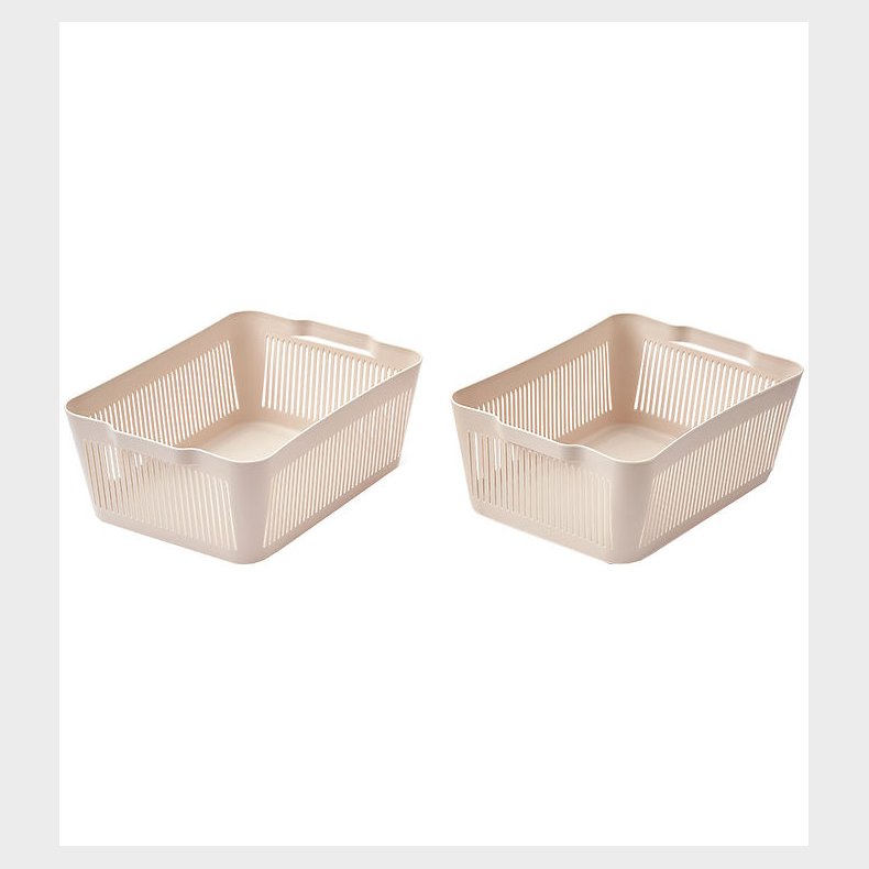 Liewood Kurv - 2-pak - Large - 39x26x14 cm - Sandy