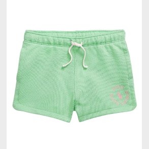 Polo Ralph Lauren Sweatshorts - Longwood - Lysegr�n m. Rosa