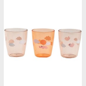 Done By Deer Kop - Yummy - Happy Clouds - 3-pak - Papaya