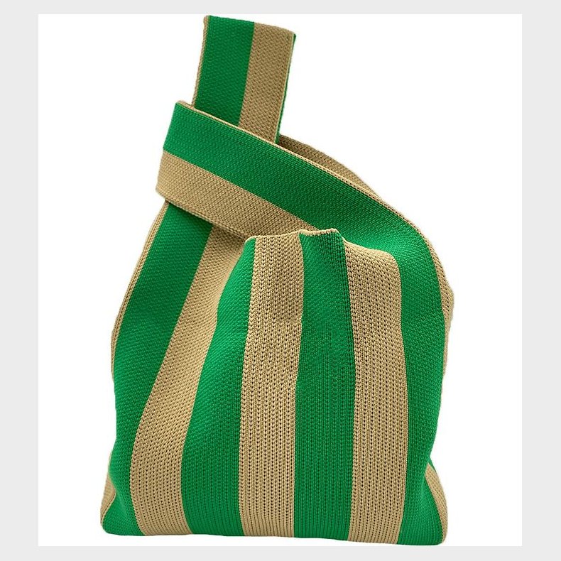 By Str Shopper - Filippa Strib - Grn/Beige