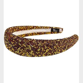 By Str Hrbjle - Lin - Glitter - Rd/Guld