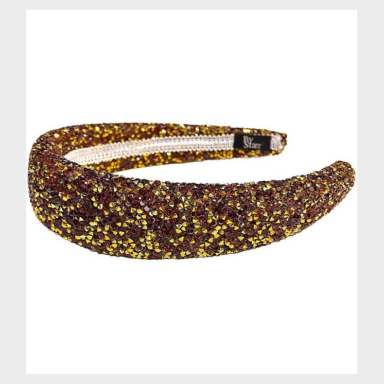 By Str Hrbjle - Lin - Glitter - Rd/Guld