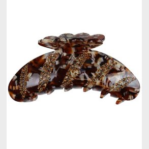 By Str Hrklemme - Agnes - Simili - 11,5x5 cm - Brun Meleret