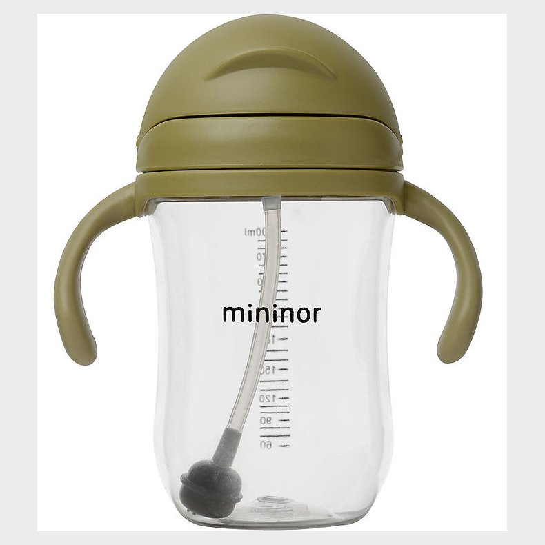 Mininor Kop m. Suger�r - Tritan - 330 ml - Mosgr�n