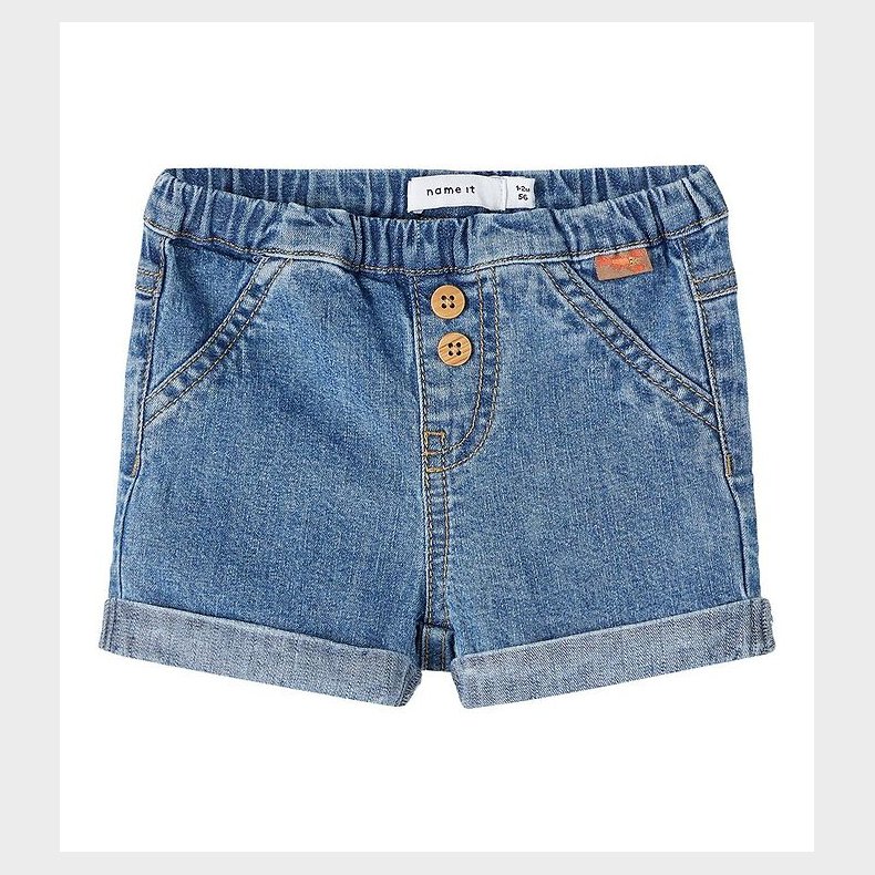 Name It Shorts - NbmBen - Dark Blue Denim