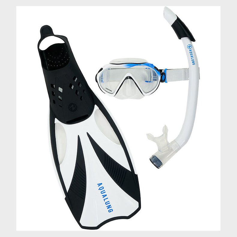 Aqua Lung Snorkelst - Adult - Compass - Black/White