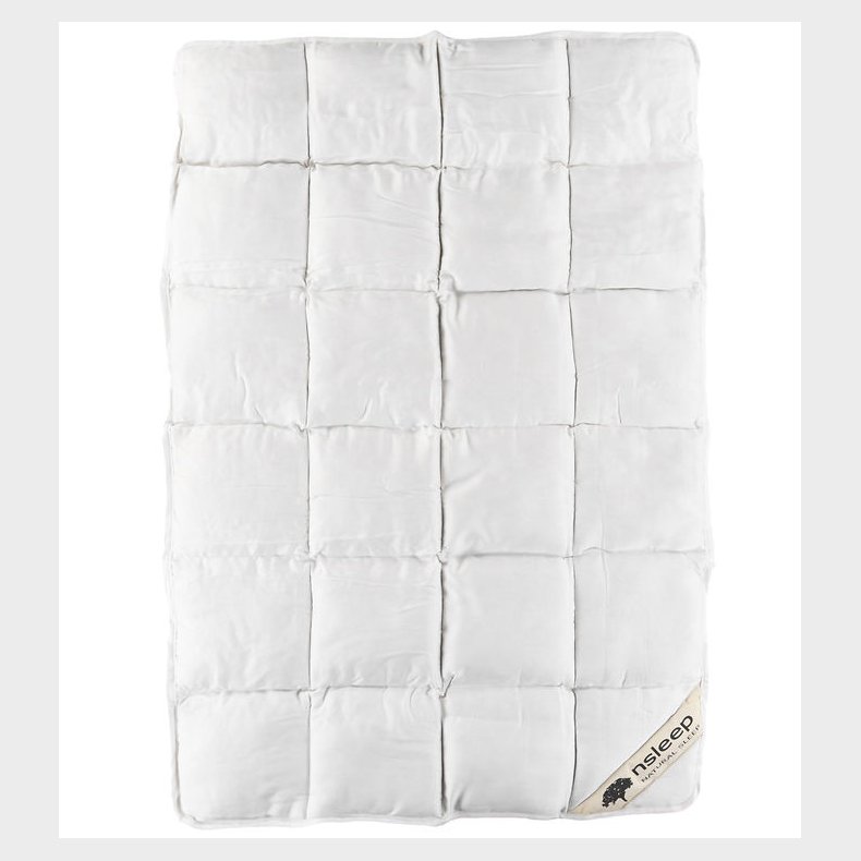 Nsleep Dyne - Baby - 70x100 cm - Kapok - Hvid