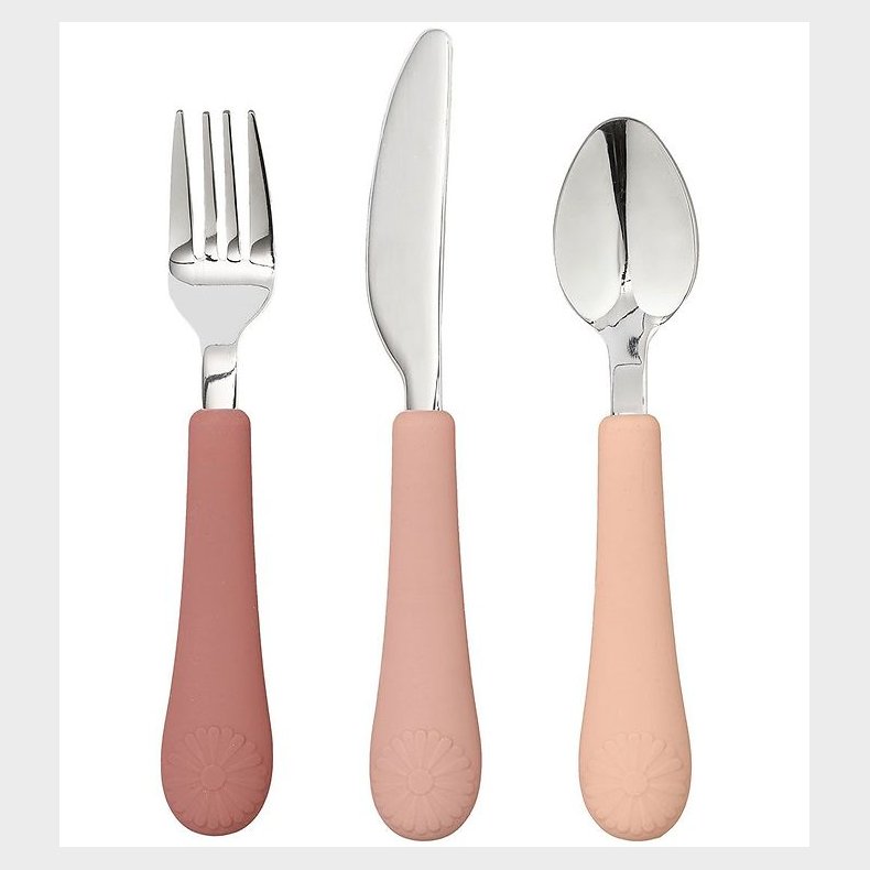 Cam Cam Bestikst - Silikone - Flower - Rose Mix