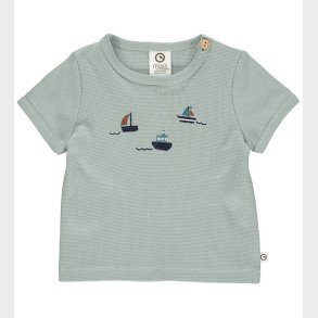 Msli T-shirt - Waffle - Spa Green