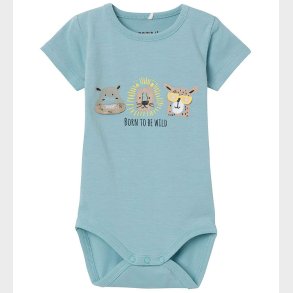 Name It Body k/ - NbmJoggie - Dusty Blue