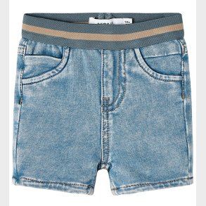 Name It Sweatshorts - NbmSilas - Light Blue Denim