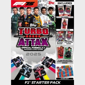 Topps Formula 1 Samlekort Turbo Attax Startpakke