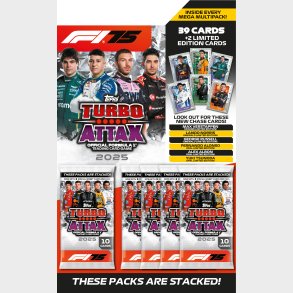 Topps Formula 1 Samlekort Turbo Attax Mega Multi Pack