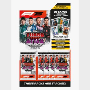 Topps Formula 1 Samlekort Turbo Attax Mega Multi Pack