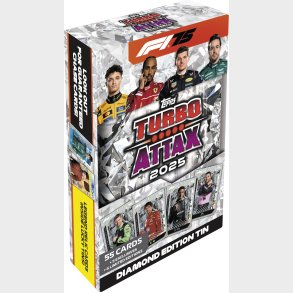 Topps Formula 1 Samlekort Turbo Attax Mega Tin Diamond Edition