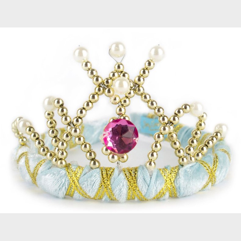 Den Goda Fen Kostume Tiara Velour Turkis