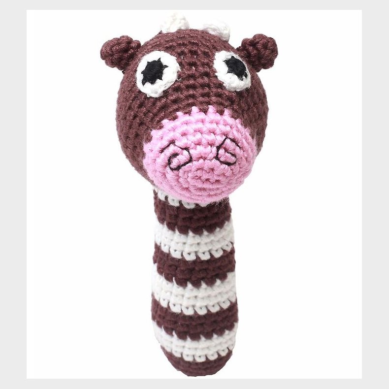 NatureZoo Rangle - Frk. Ko - Brun/Hvid/Pink