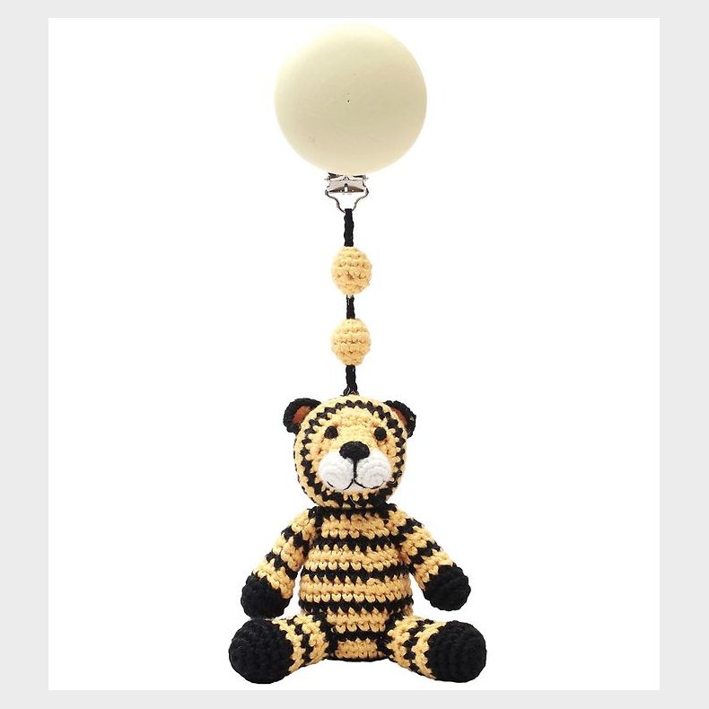 NatureZoo Barnevognsophng - Hr. Tiger - Gul/Sort