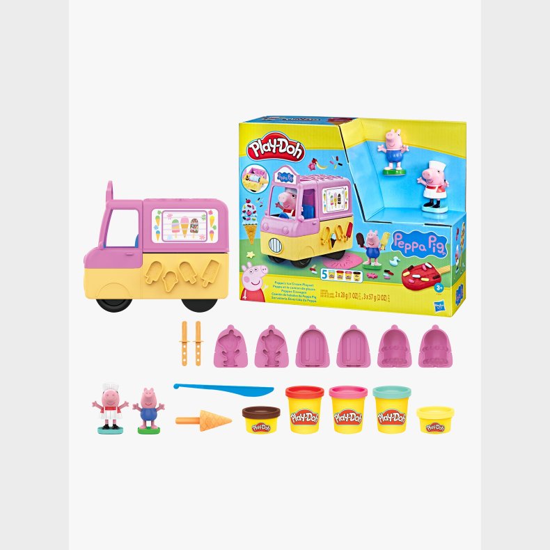 Play-Doh Modellervoks Gurli Gris Ice Cream