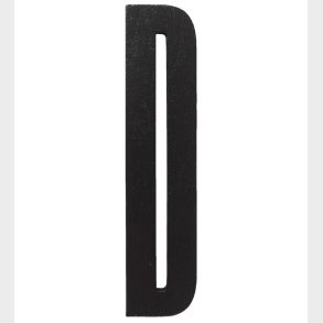 Design Letters Trbogstaver - D - Sort