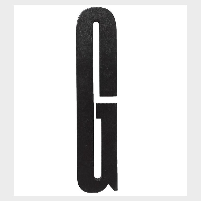 Design Letters Trbogstaver - G - Sort