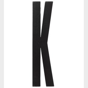 Design Letters Trbogstaver - K - Sort