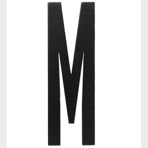 Design Letters Trbogstaver - M - Sort