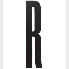 Design Letters Trbogstaver - R - Sort