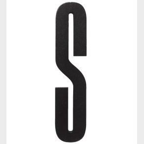 Design Letters Trbogstaver - S - Sort