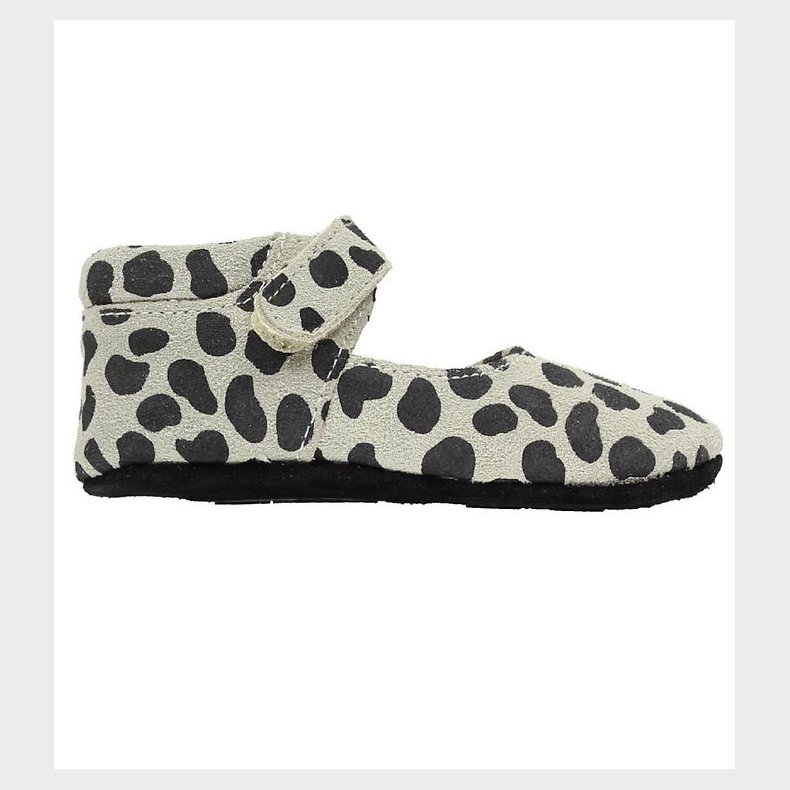 Fuzzies Ballerina Hjemmesko - Puk - Dalmatinerprint