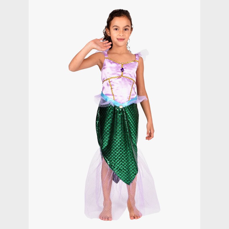 Den Goda Fen Kostume 110-116 cm Havfrue