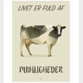 Hipd Plakat - 50x70 - Cow
