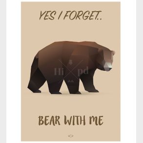 Hipd Plakat - 50x70 - Bear