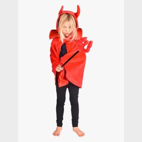 Den Goda Fen Kappe med Tryllestav Djvel 104-128 cm