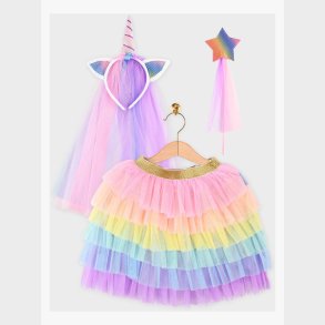 Den Goda Fen Kostume Enhjrning med Tylskrt 116-128 cm