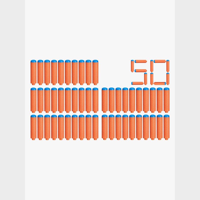 NERF N1 Pile Genopfyldningspakke 50-pak