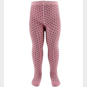 Fuzzies Strmpebukser - Gl. Rosa m. Koksgr Prikker