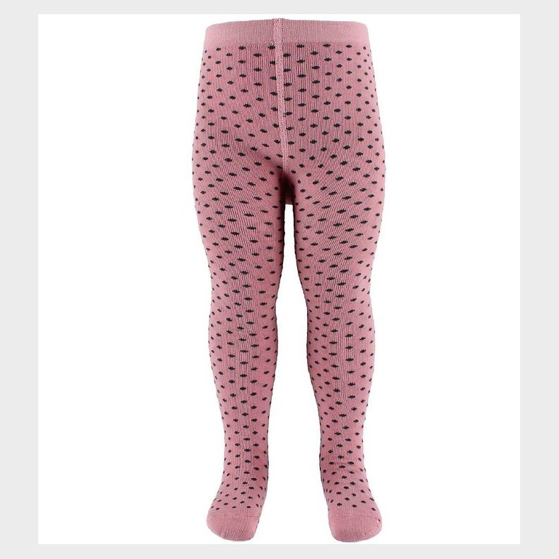 Fuzzies Strmpebukser - Gl. Rosa m. Koksgr Prikker