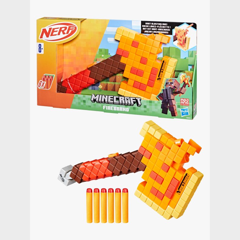 NERF Minecraft Firebrand Blaster