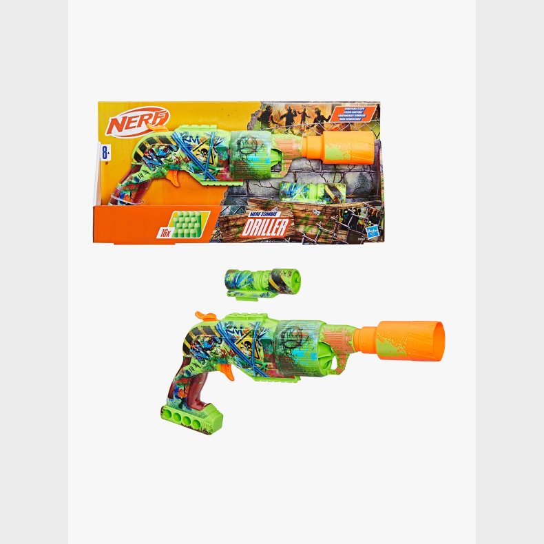 NERF Blaster Zombie Driller