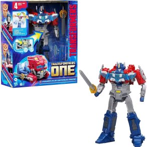 Transformers One Power Flip Figur Optimus Prime