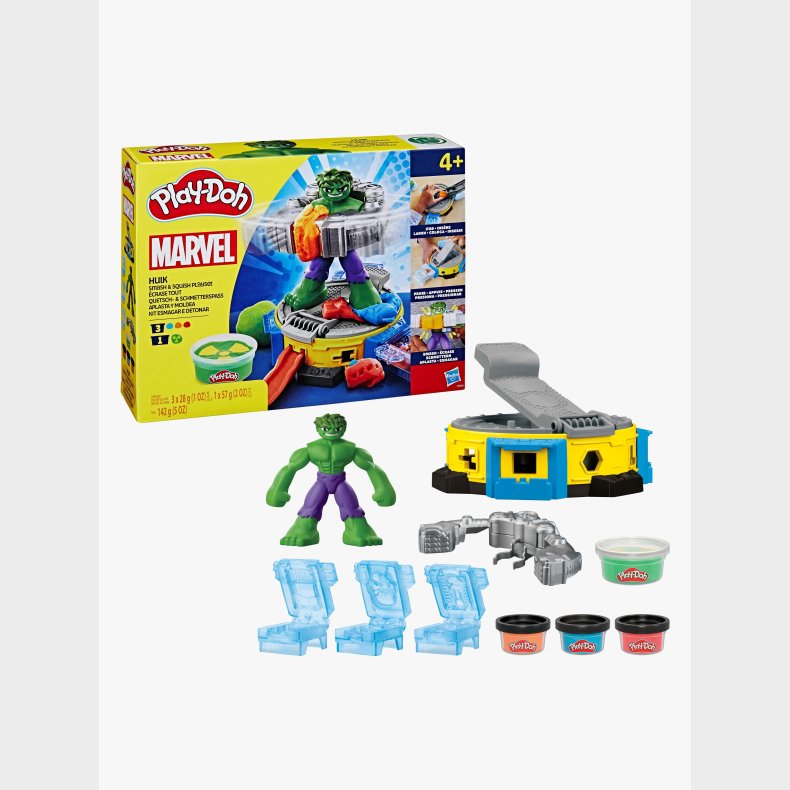 Play-Doh Den Fantastiske Hulk Smash And Squish Leges�t